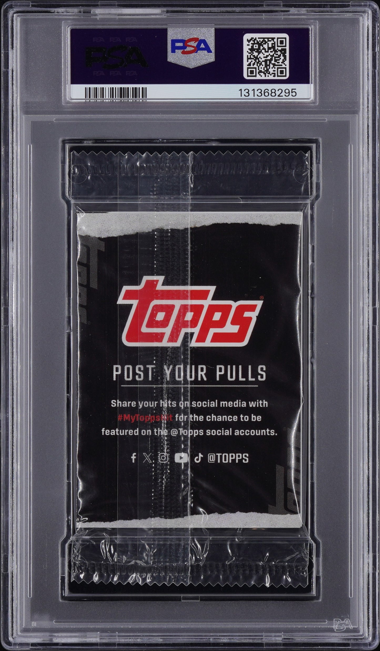 2024 Topps Trading Card Day Garbage Pail Kids Graded Cello Pack - Zapped Zach Top PSA 8