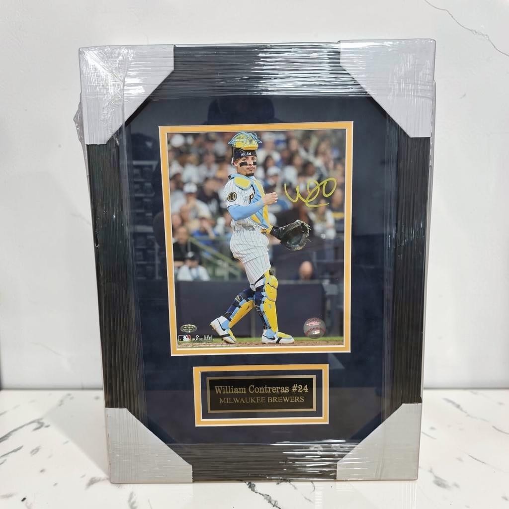 William Contreras 8x10 #1 Framed