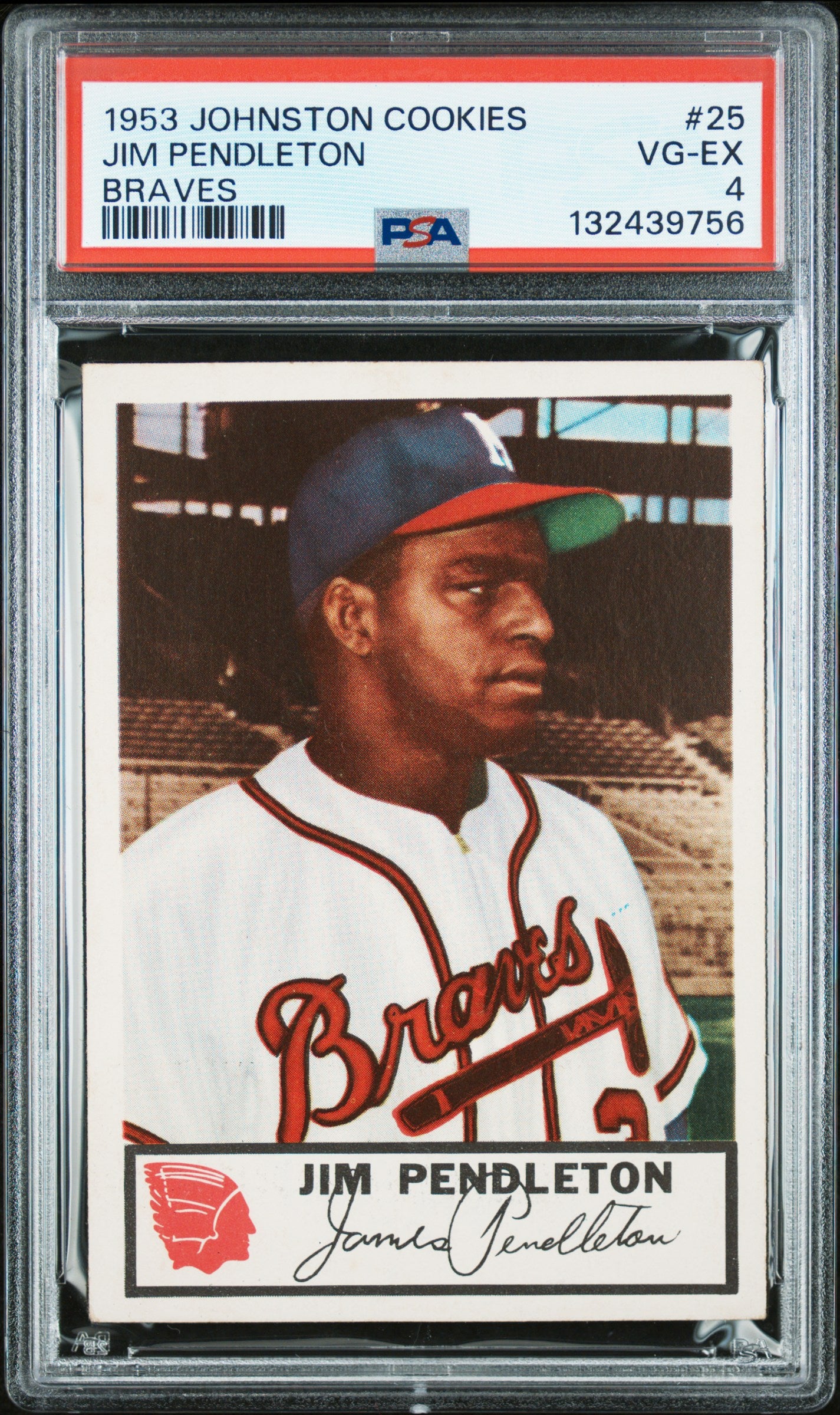 1953 Johnston Cookies Milwaukee Braves Complete PSA Graded Set