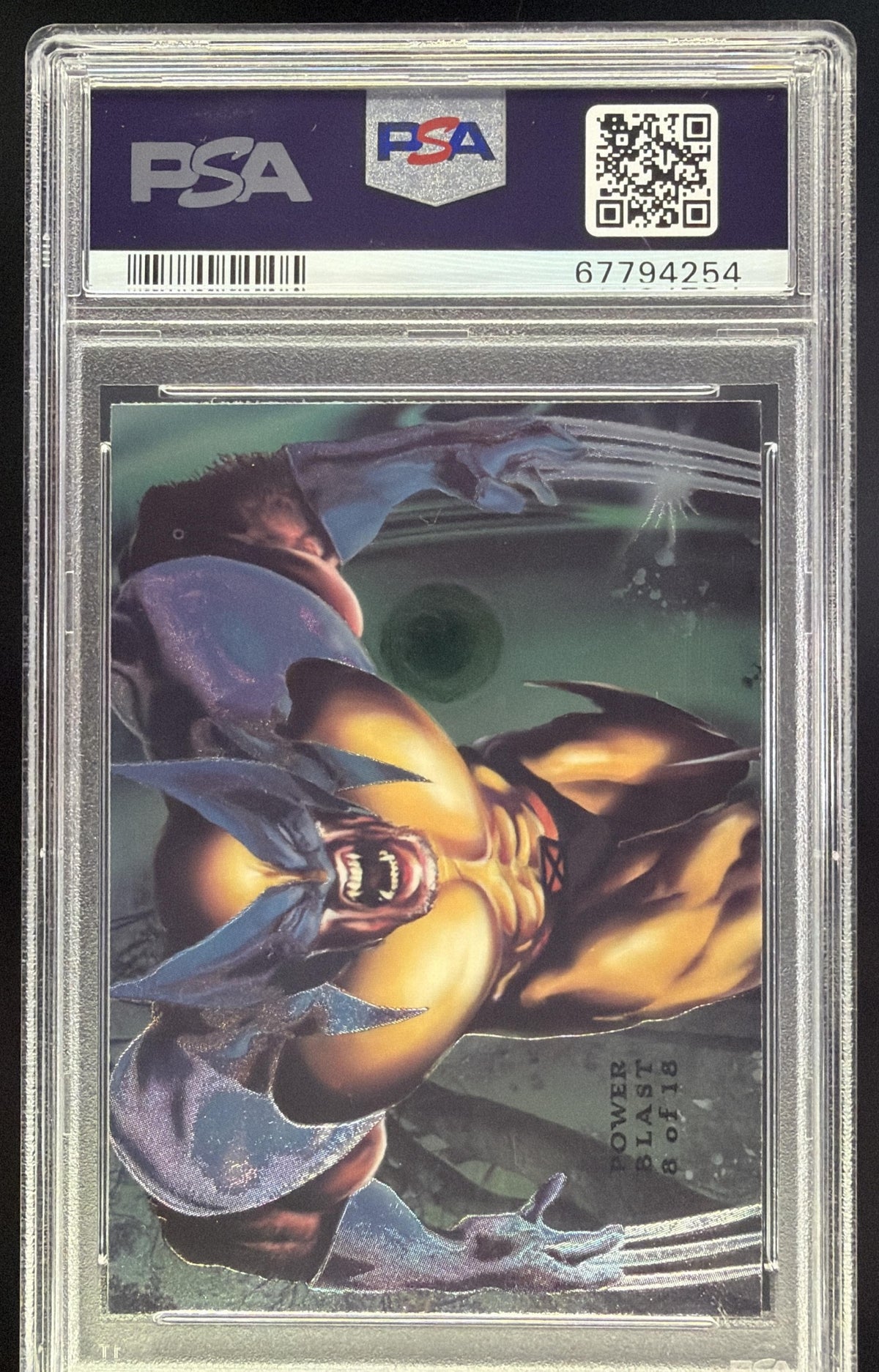 1994 Fleer Flair Marvel Annual Wolverine #NNO PSA 9 SC7