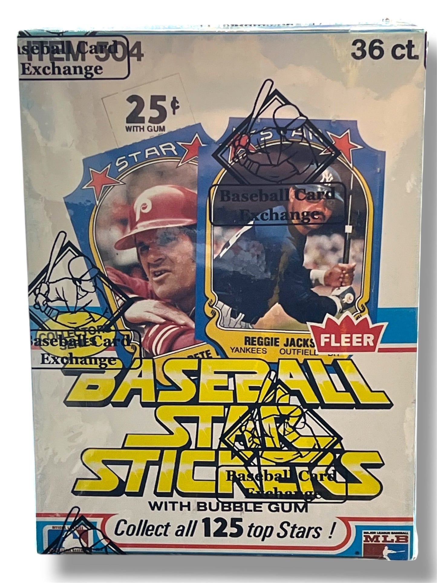 1981 Fleer Baseball Star Stickers BBCE Sealed Wax Box