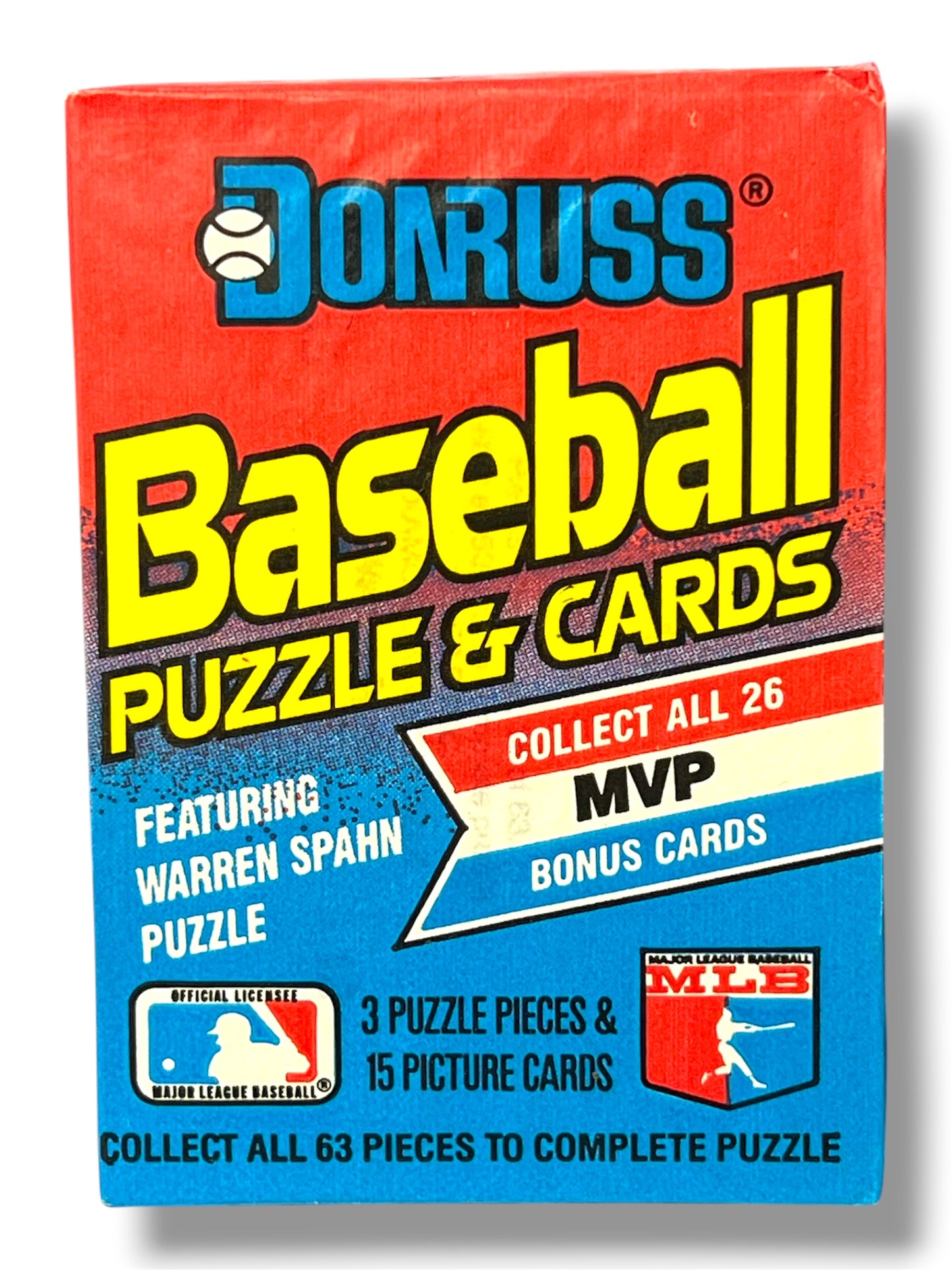 1989 Donruss Baseball Factory Sealed Wax Pack