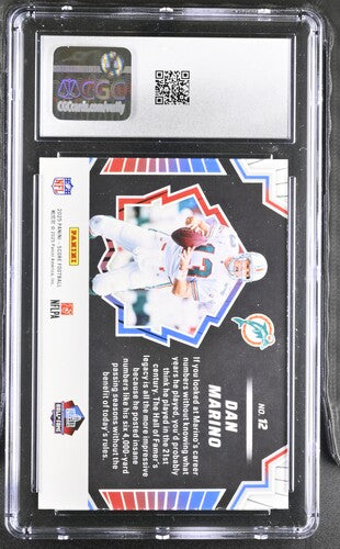 2025 Score Men of Canton #12 Dan Marino First Down CGC 9 SC2