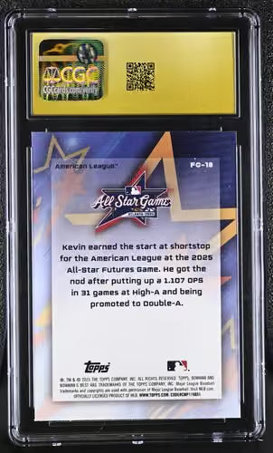 2025 Bowman's Best All-Star Futures Game Kevin McGonigle CGC Pristine 10