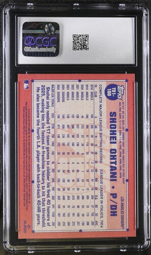2026 Topps '91 Topps #T91-100 Shohei Ohtani Crackle Foilboard CGC 10 SC4