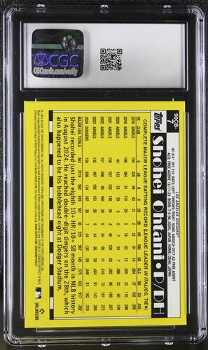 2025 Topps Chrome '90 Topps Shohei Ohtani CGC 10 SC4
