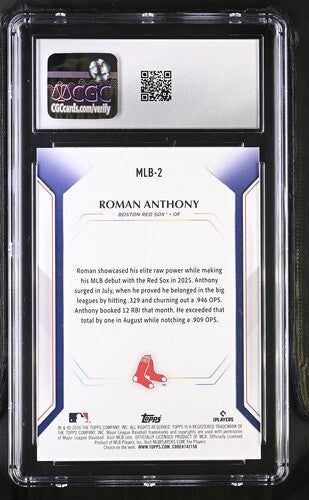 2026 Topps Collector Kit #MLB-2 Roman Anthony CGC 9