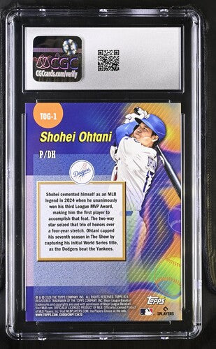 2026 Topps Titans of the Game #TOG-1 Shohei Ohtani CGC 6.5