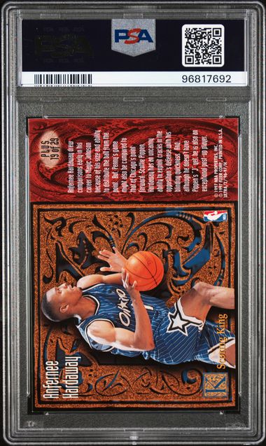 1996 Fleer Ultra Anfernee Penny Hardaway Scoring Kings Plus #19 PSA 10