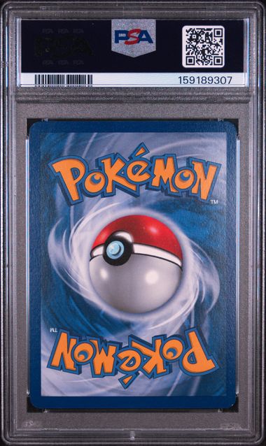 2009 POKEMON PLATINUM SUPREME VICTORS #56 DRAGONITE FB-HOLO SV-CRSHTCH-'10 PKMN.LG. PSA 7 SC1