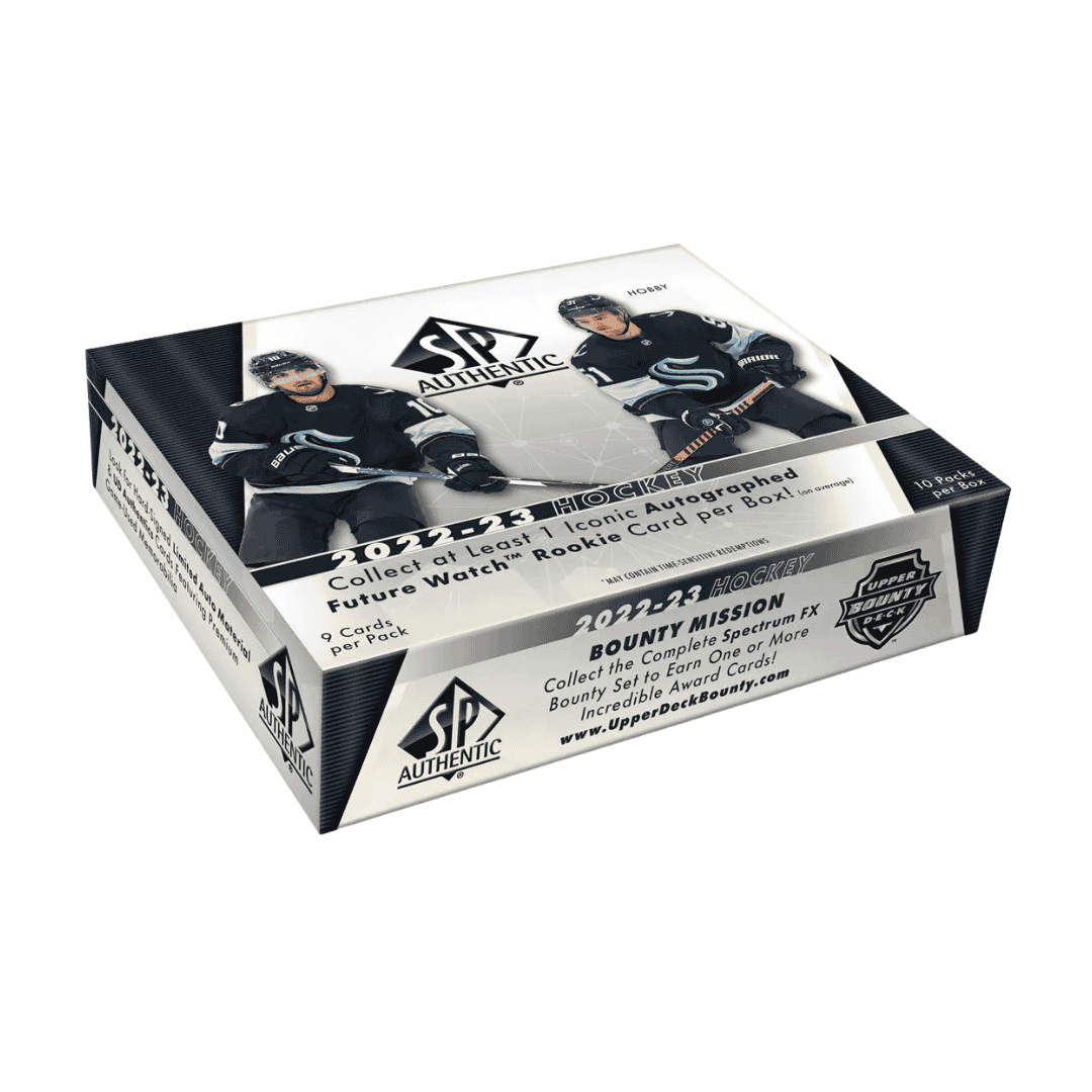 2022-23 Upper Deck SP Authentic Hockey Hobby Box