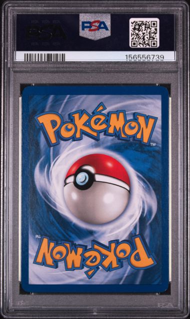 2000 POKEMON ROCKET #1 DARK ALAKAZAM-HOLO PSA 7 SC1
