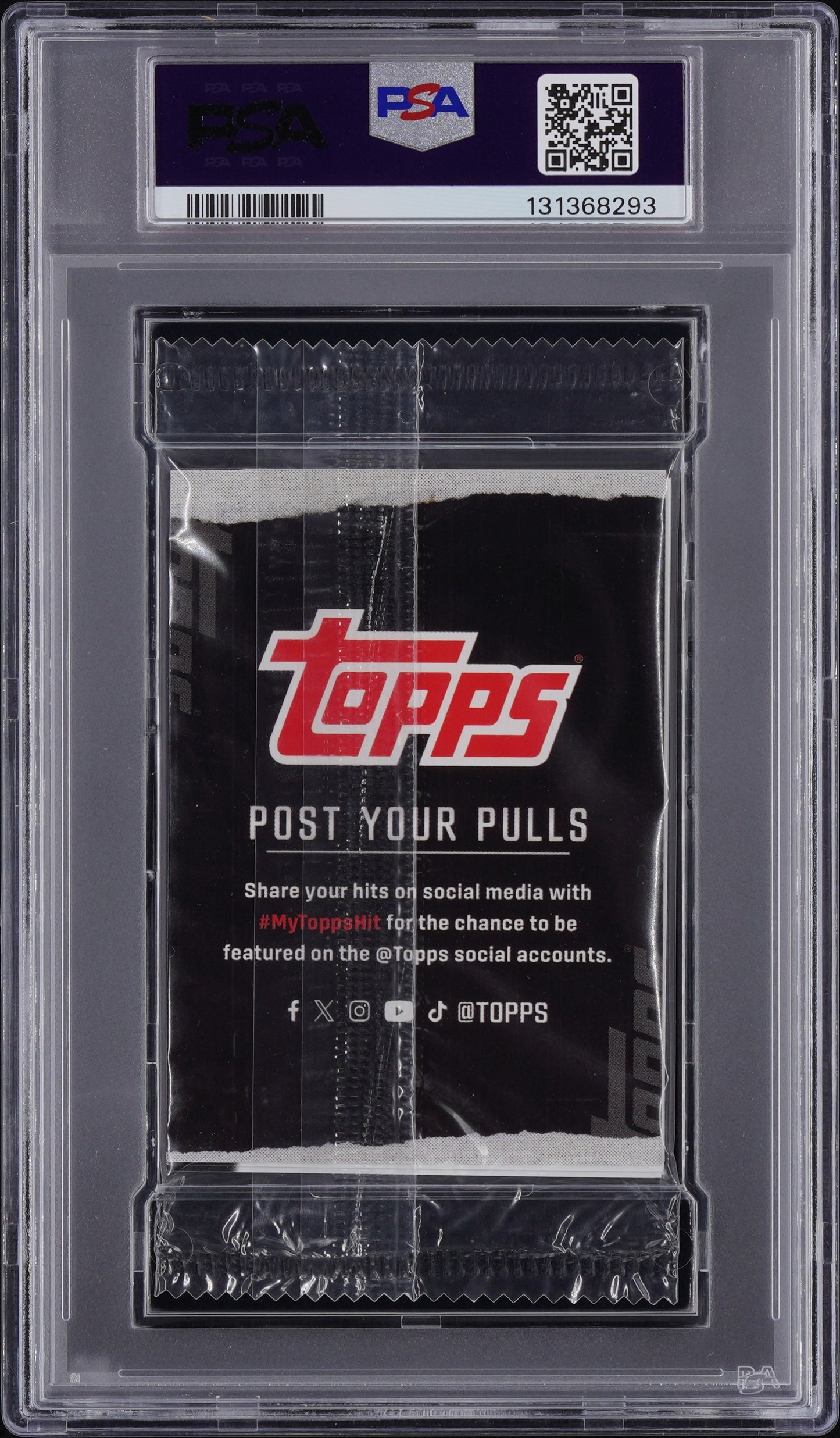 2024 Topps Trading Card Day Garbage Pail Kids Graded Cello Pack - Zapped Zach Top PSA 8