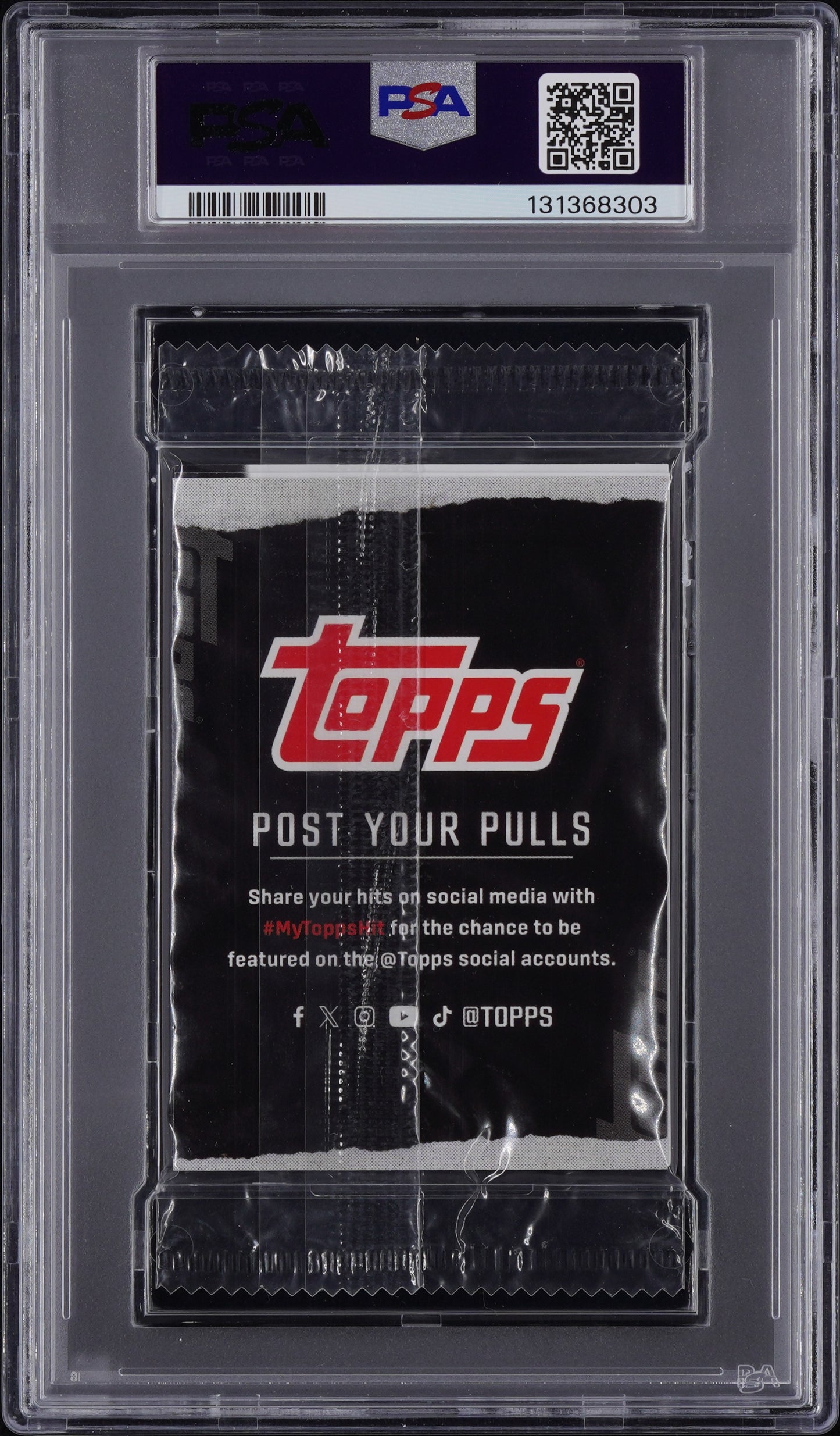 2024 Topps Trading Card Day Garbage Pail Kids Graded Cello Pack - Halo Hal Top PSA 9