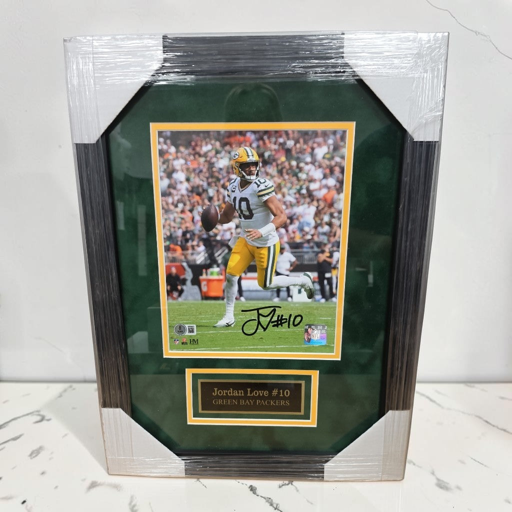 Jordan Love 8x10 #14 Framed
