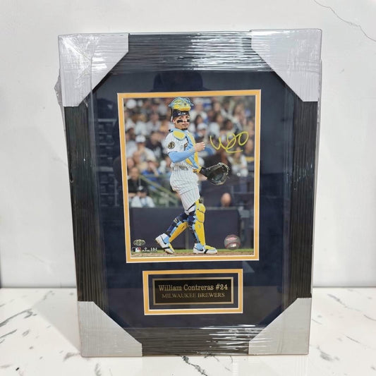 William Contreras 8x10 #1 Framed