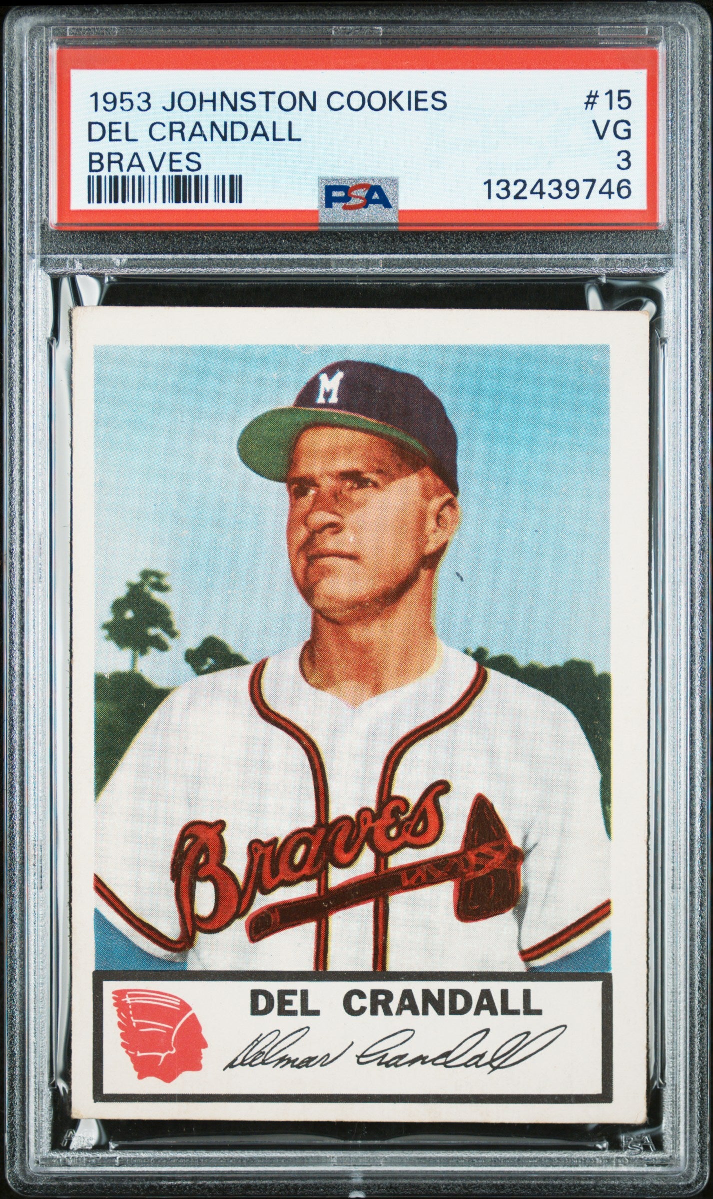 1953 Johnston Cookies Milwaukee Braves Complete PSA Graded Set
