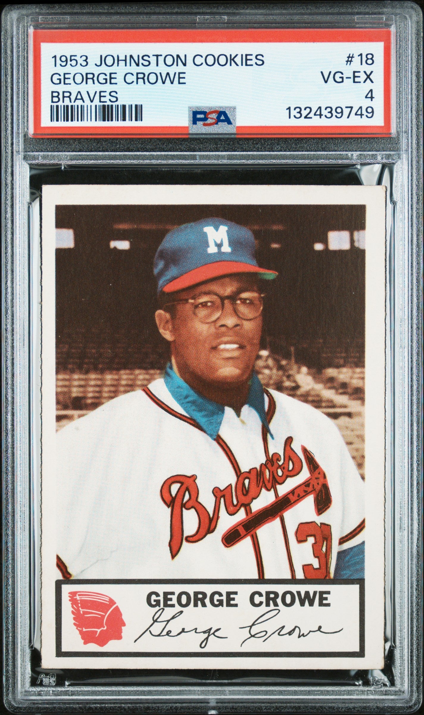 1953 Johnston Cookies Milwaukee Braves Complete PSA Graded Set