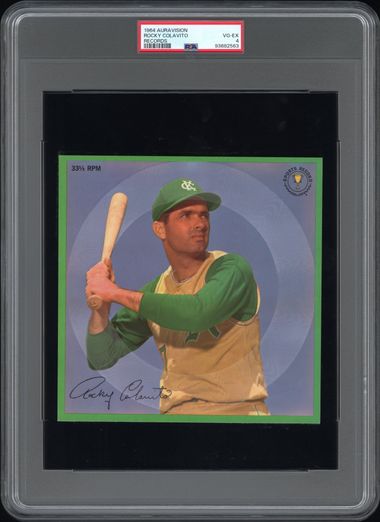 1964 AURAVISION RECORDS ROCKY COLAVITO RECORDS PSA 4