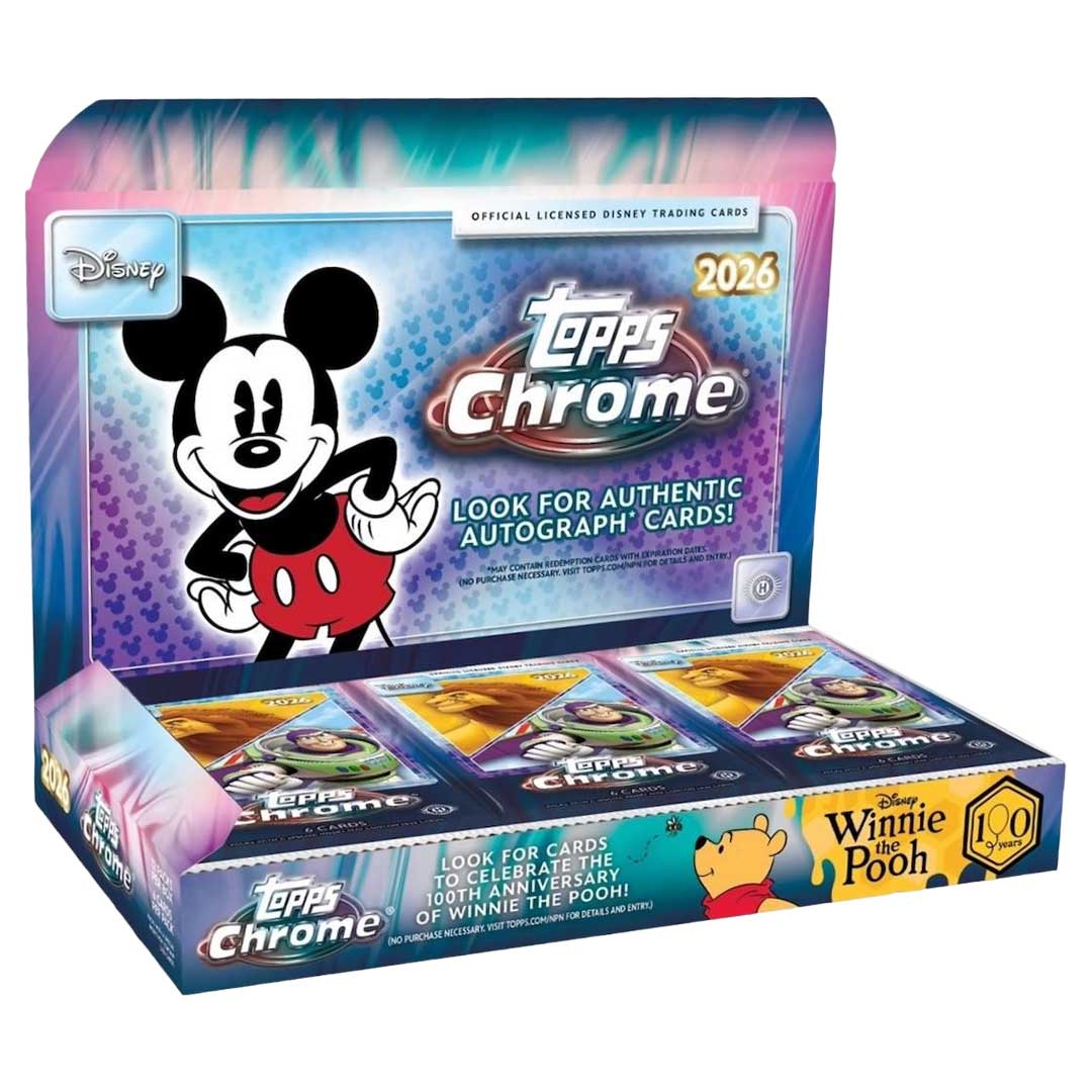 2026 Topps Chrome Disney Hobby Box