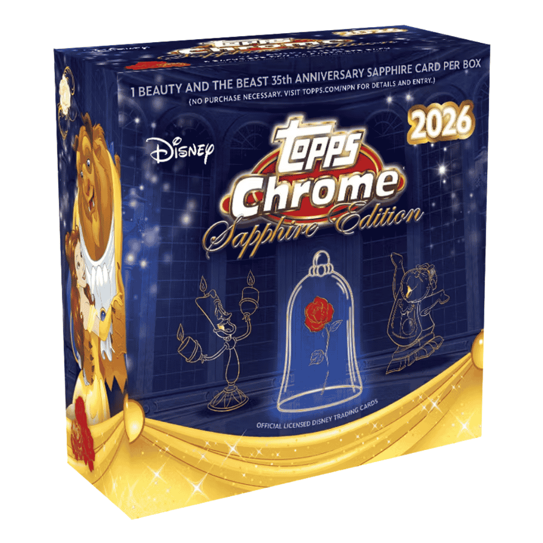 2026 Topps Chrome Disney Sapphire Hobby Box