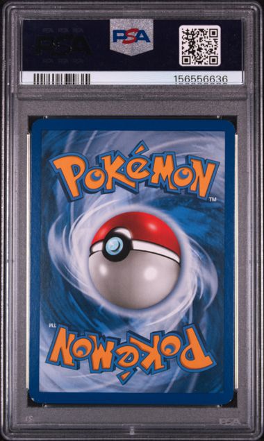 2007 POKEMON DIAMOND & PEARL MYSTERIOUS TREASURES #7 CELEBI-HOLO MYSTERIOUS TREASURES PSA 8 SC1