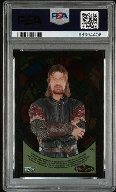 2006 TOPPS LOTR BOROMIR EVOLUTION - STAINED GLASS 9