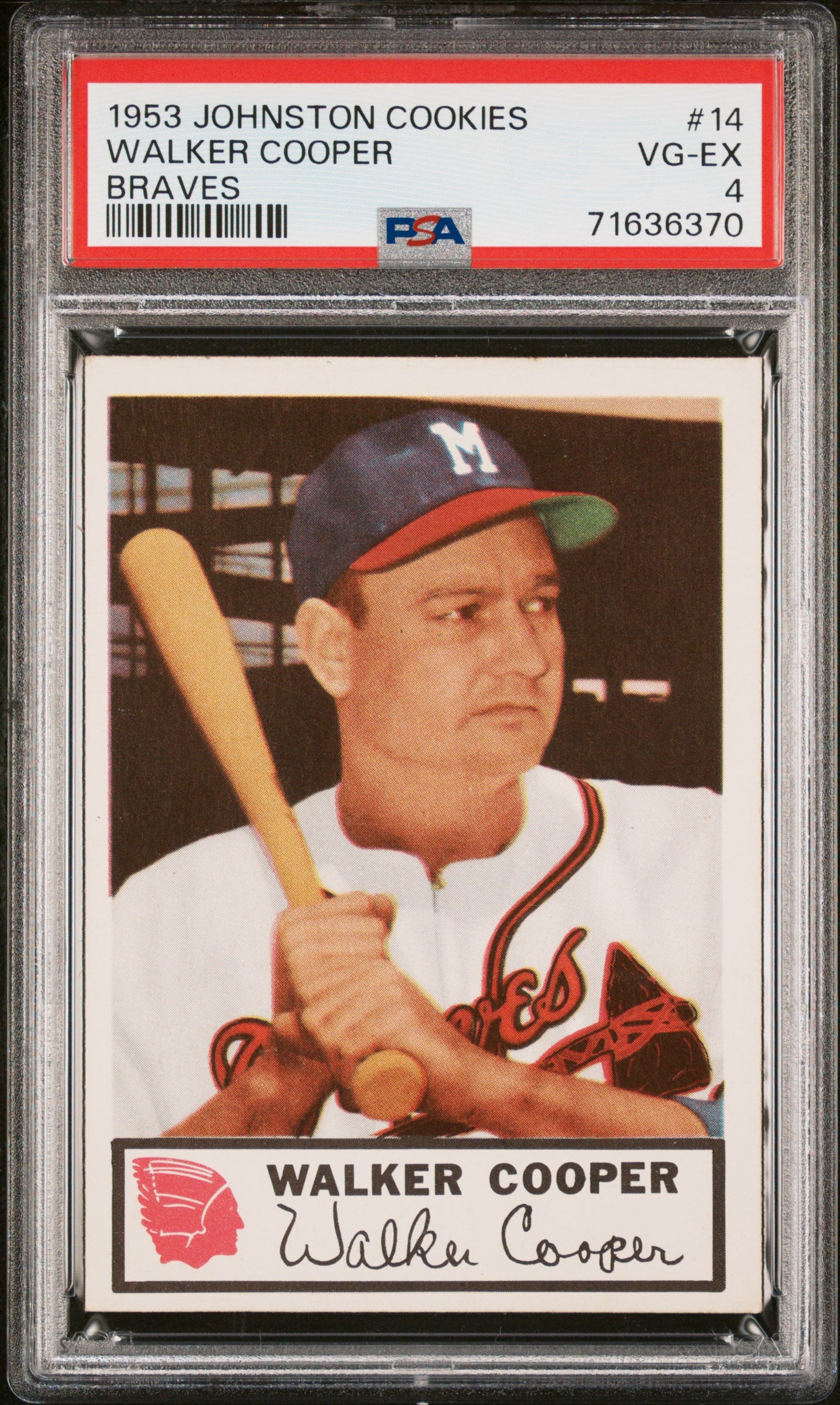 1953 Johnston Cookies Milwaukee Braves Complete PSA Graded Set