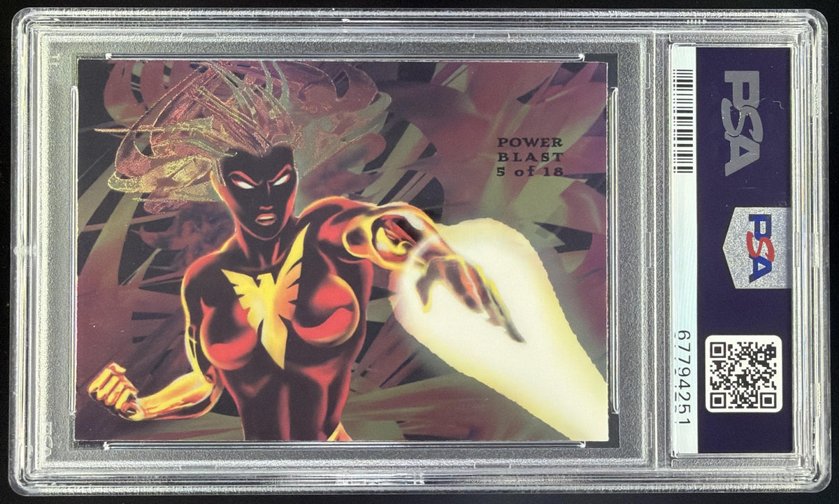 1994 Fleer Flair Marvel Annual Phoenix Universe PowerBlast #5 PSA 9 SC7