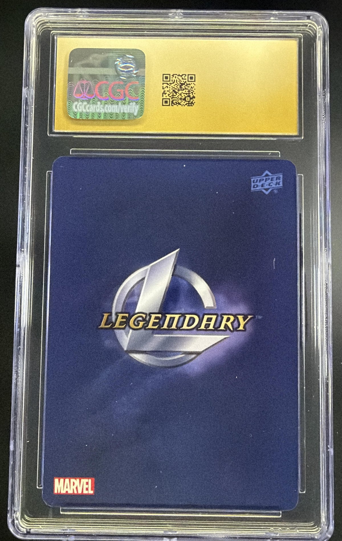 2024 Upper Deck Marvel Spider-Man Renditions Iron Spider - #37 CGC 10