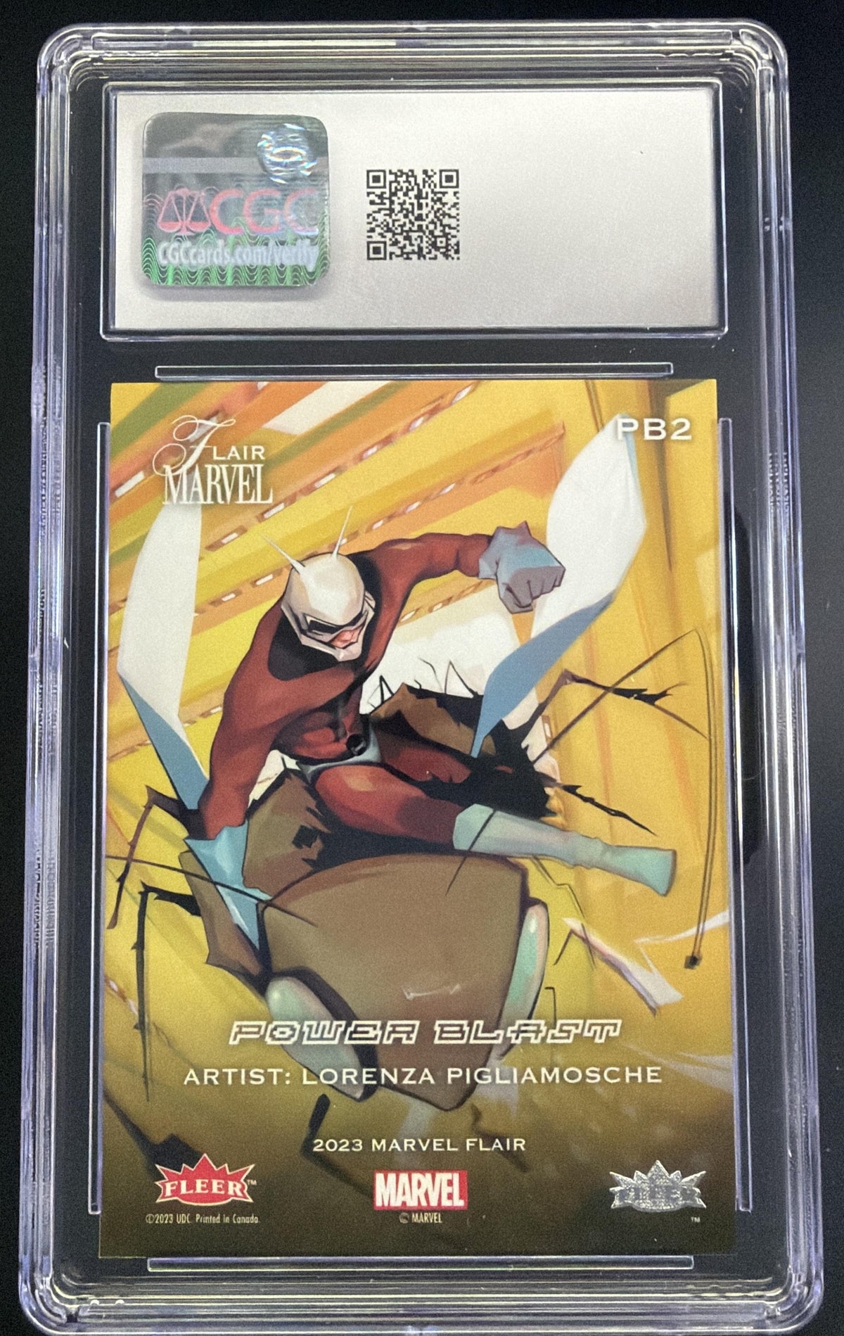 2023 Fleer Marvel Flair Ant-Man Power Blast #PB2