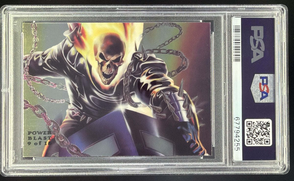 1994 Fleer Flair Marvel Annual New Ghost Rider #71 PSA 8 SC7