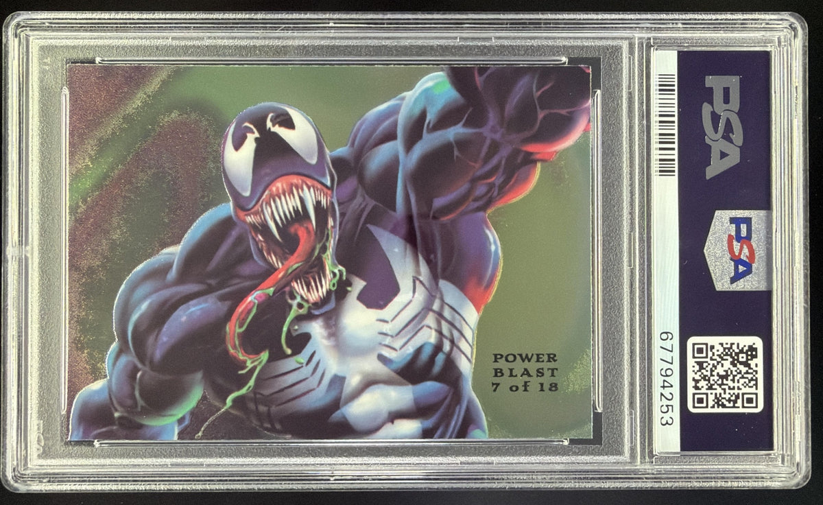 1994 Fleer Flair Marvel Annual Venom Universe PowerBlast #7 PSA 9 SC7