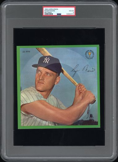 1964 AURAVISION RECORDS ROGER MARIS RECORDS PSA 4