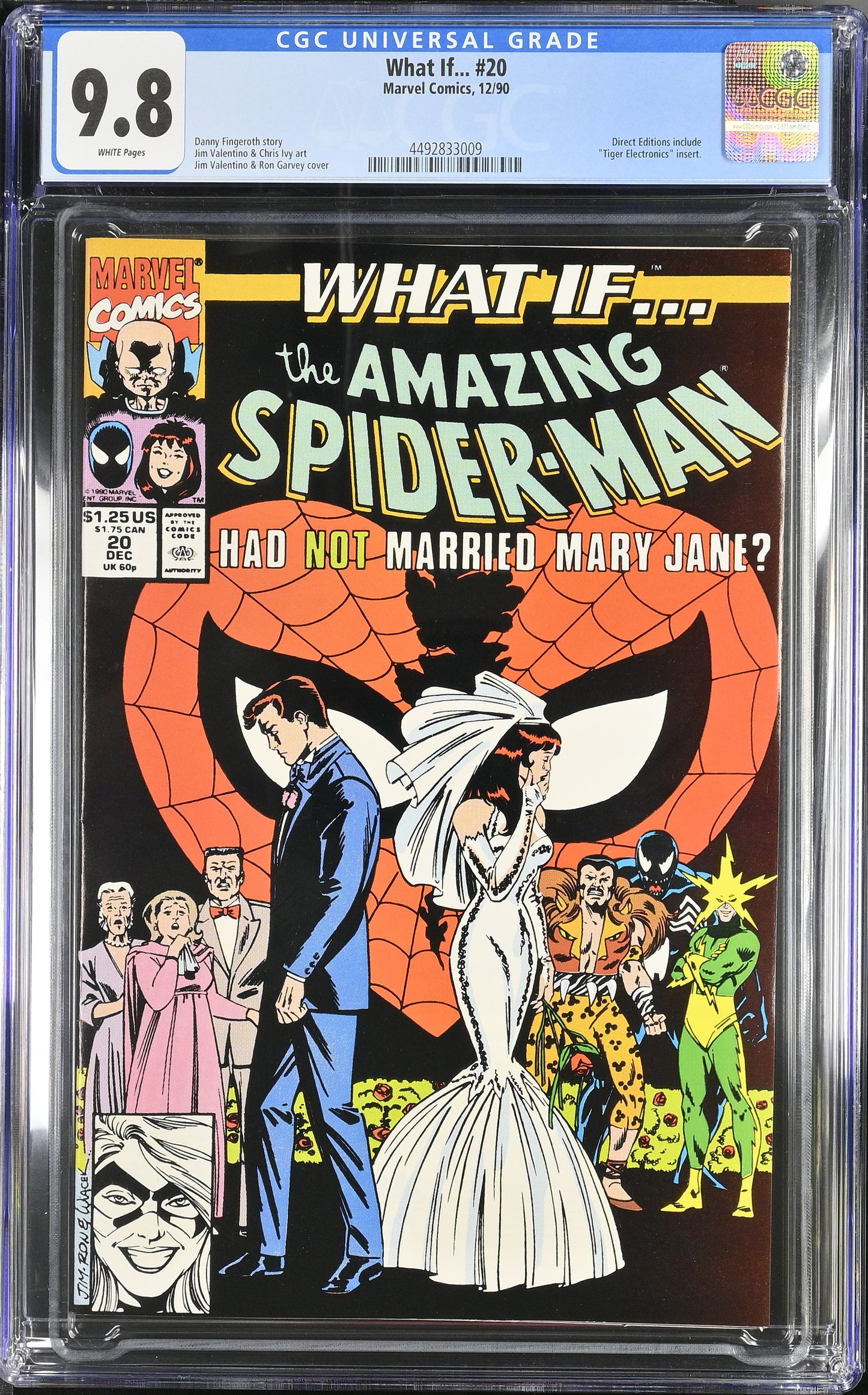 1990 What If... #20 Marvel Comics 12/90 CGC 9.8