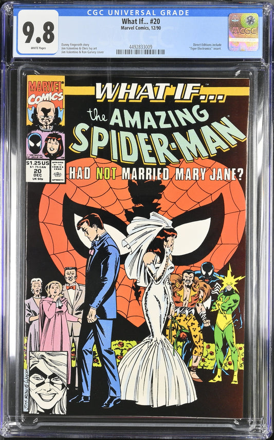 1990 What If... #20 Marvel Comics 12/90 CGC 9.8