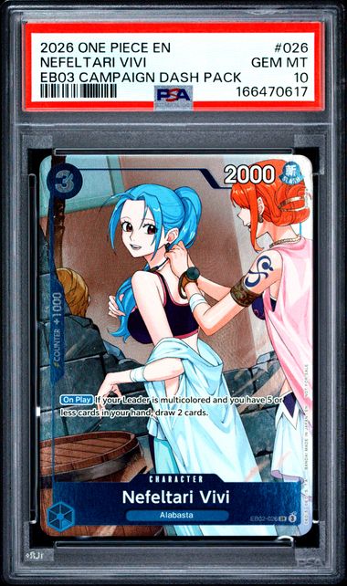 2026 ONE PIECE HEROINES CAMPAIGN DASH PACK #026 NEFELTARI VIVI