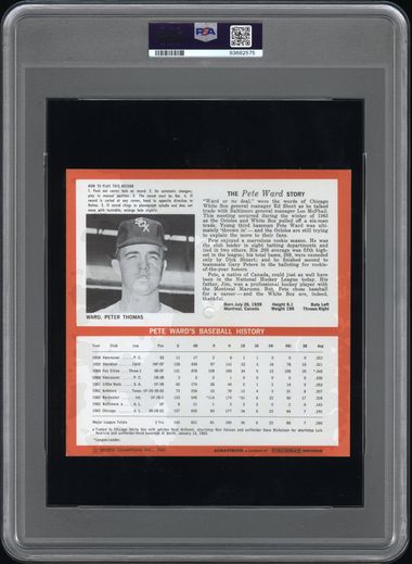 1964 AURAVISION RECORDS PETE WARD PSA 6