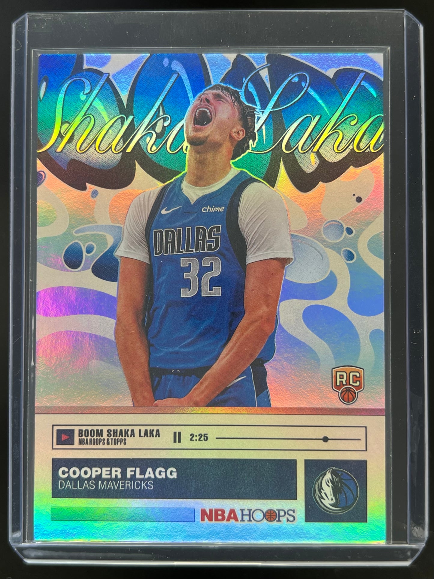 2025 Topps Flagship Basketball Cooper Flagg Boom Shaka Laka Case Hit SSP RC #BO-10