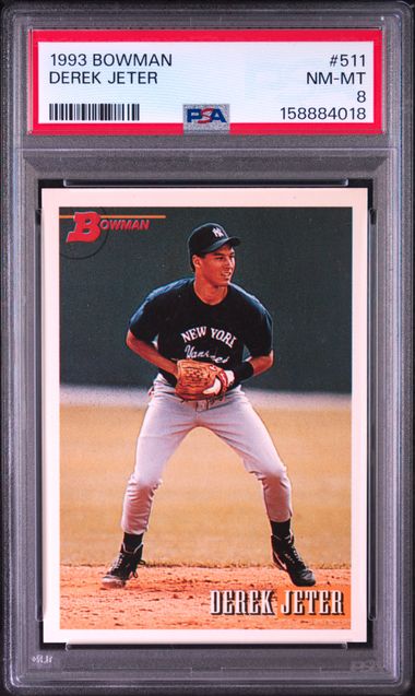 1993 BOWMAN #511 DEREK JETER