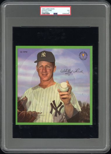 1964 AURAVISION RECORDS WHITEY FORD RECORDS PSA 5