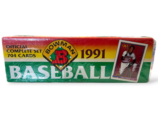 1991 Bowman Baseball Complete Set Factory Sealed (Tear in plastic)