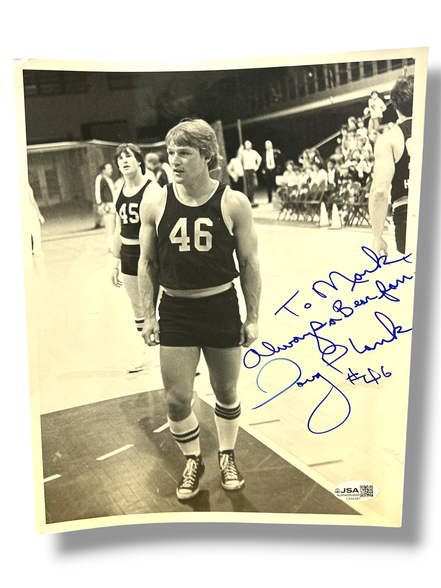 Doug Plank Signed JSA Authentic 8.5x11 Photo