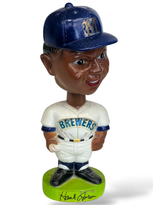 Hank Aaron Original Vintage Milwaukee Brewers Bobblehead