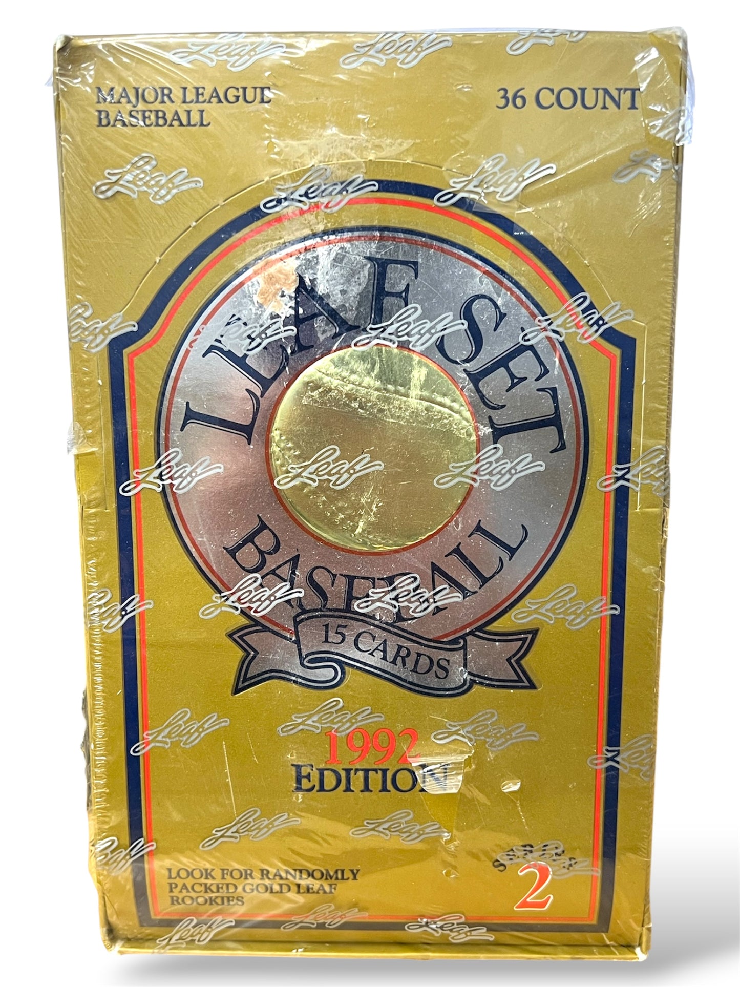 1992 Leaf Set Baseball Series 2 Factory Sealed Box