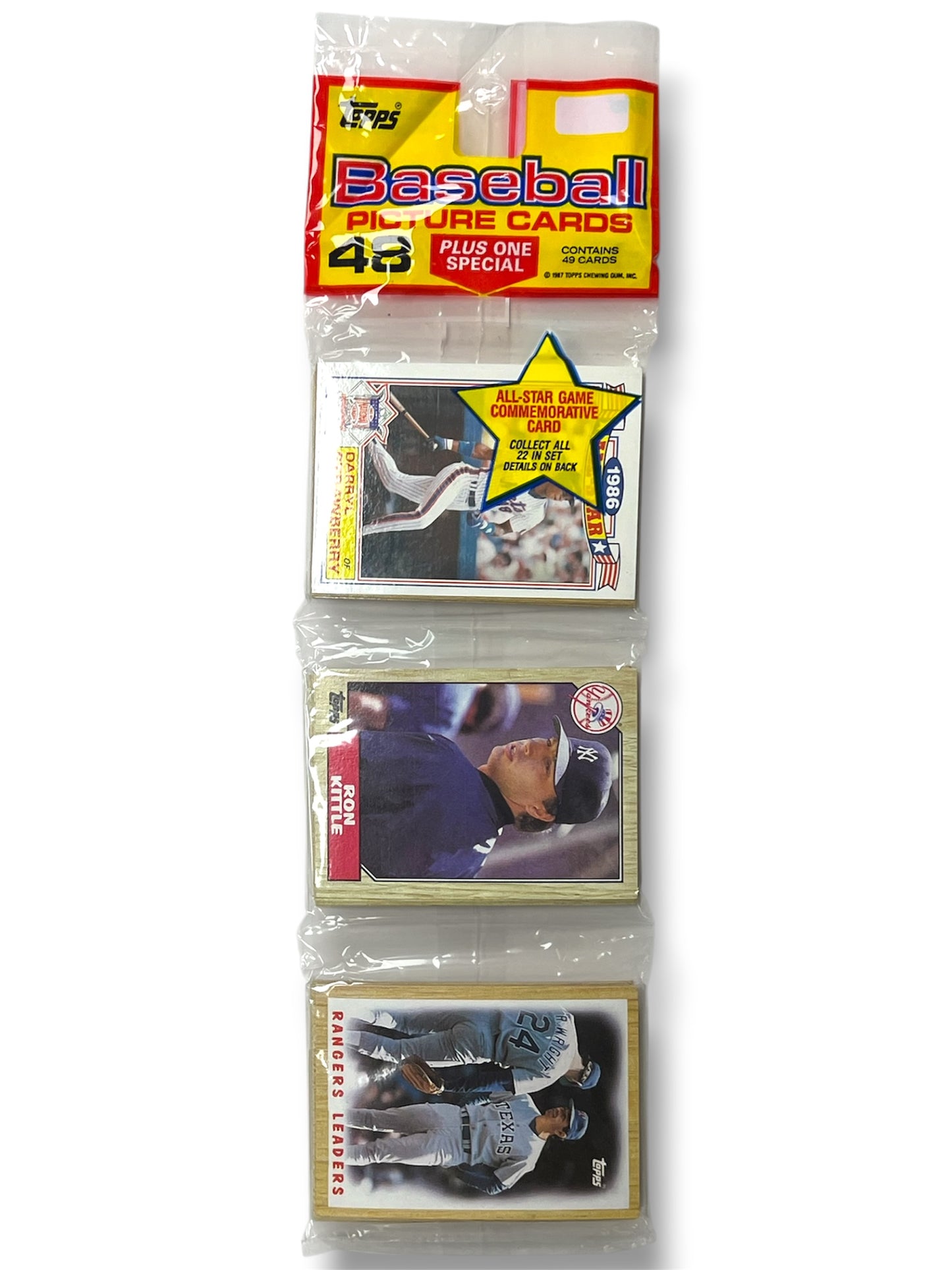 1987 Topps Baseball Factory Sealed Rak Pack