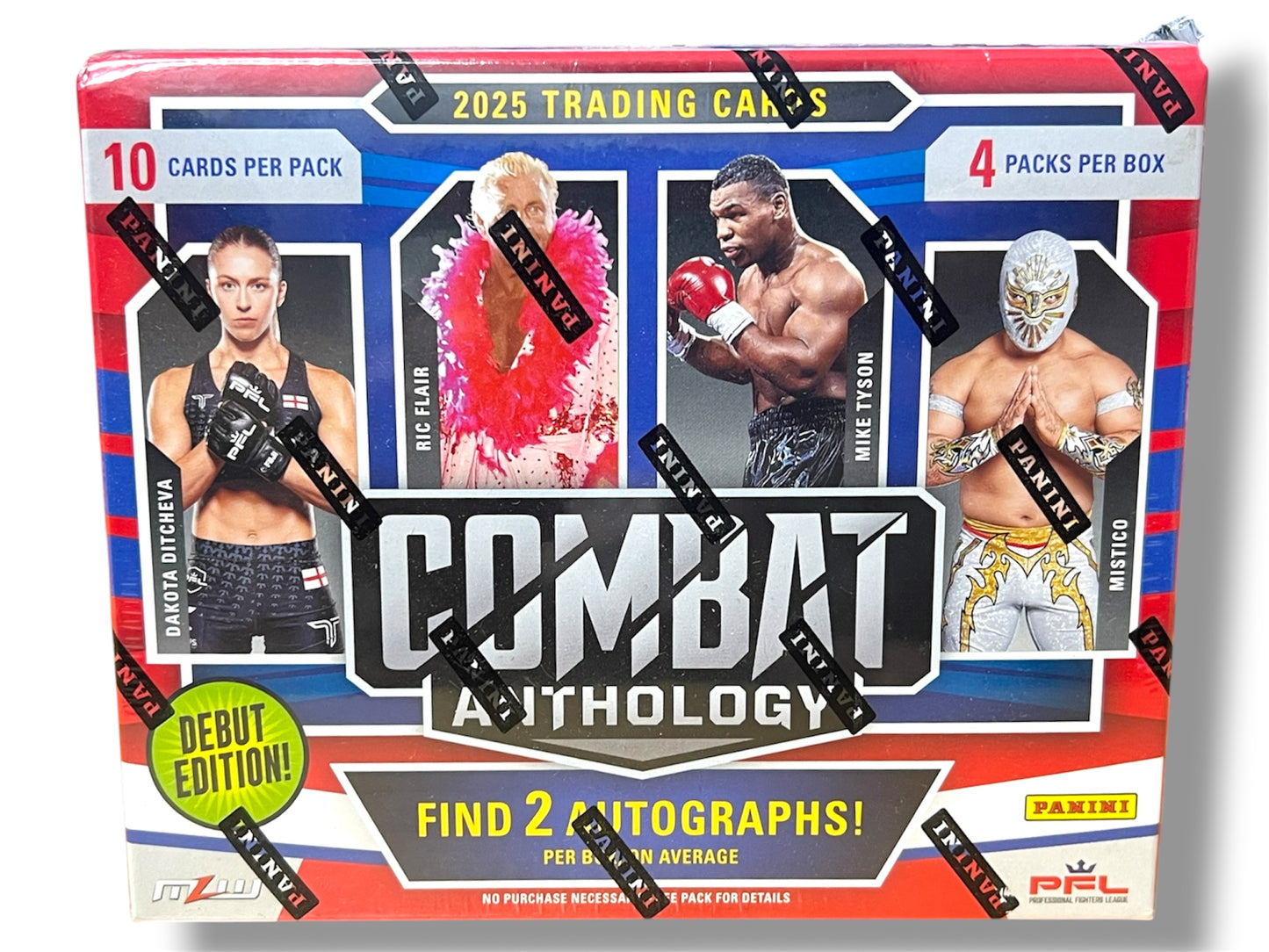 2025 Panini Combat Anthology Debut Edition Factory Sealed Hobby Box