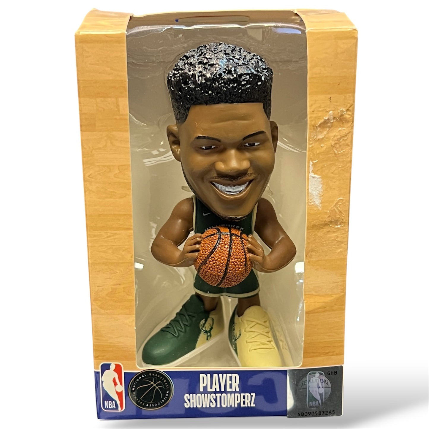 Giannis Antetokounmpo Milwaukee Bucks FOCO Player Showstomperz Vinyl Figure