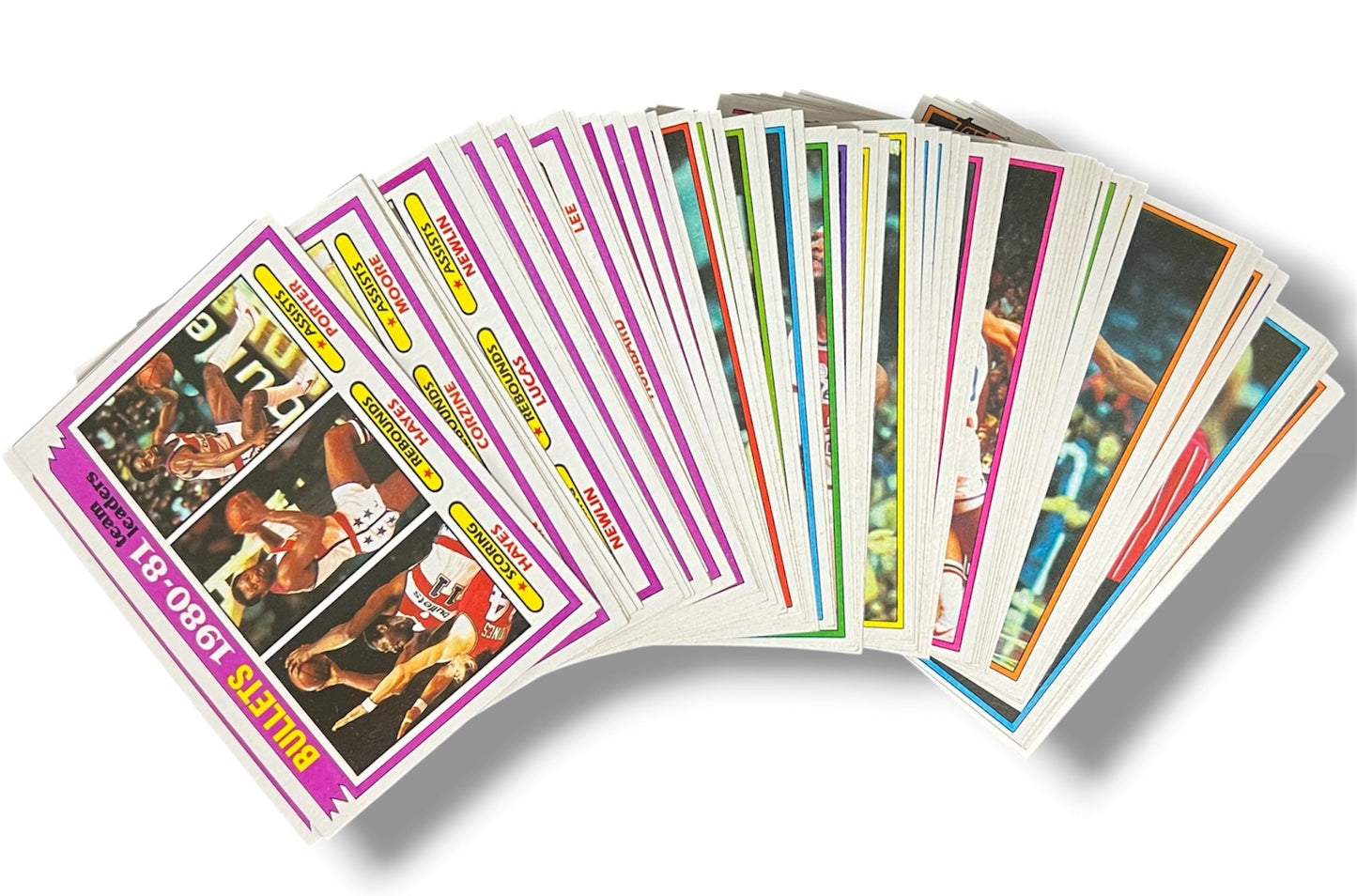 1981-82 Topps Basketball Complete Hand Collated Set (1-66)