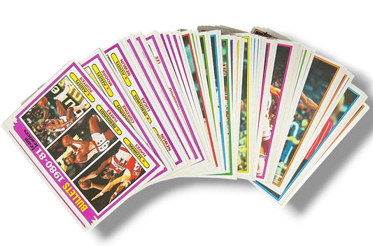 1981-82 Topps Basketball Complete Hand Collated Set (1-66)